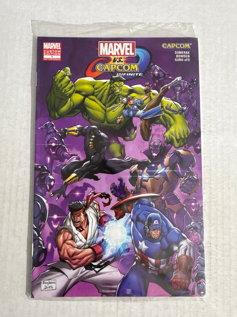 MARVEL VS CAPCOM INFINITE #1 NM Gamestop Exclusive Promo Sealed