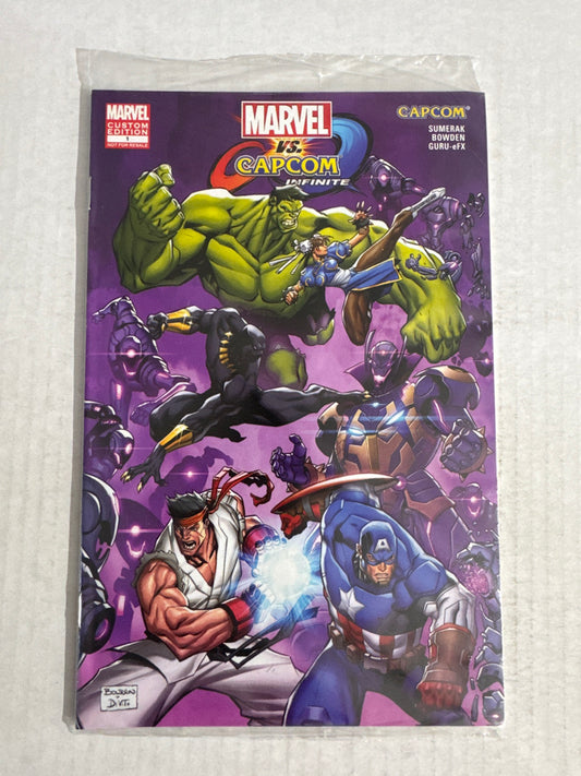 MARVEL VS CAPCOM INFINITE #1 NM Gamestop Exclusive Promo Sealed
