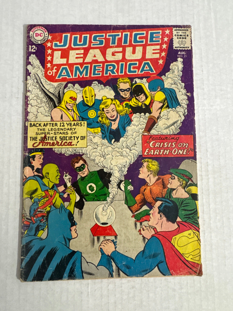 JUSTICE LEAGUE OF AMERICA #21 GD 1ST APPEARANCE