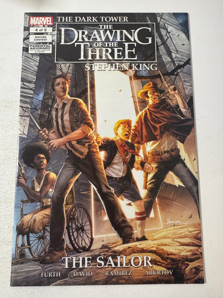 STEPHEN KING THE DARK TOWER The Drawing of The Three The Sailor #4 NM Anacleto Cover