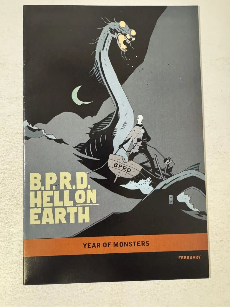 BPRD HELL ON EARTH The Long Death #1 VF/NM Mike Mignola Year of Monsters Variant