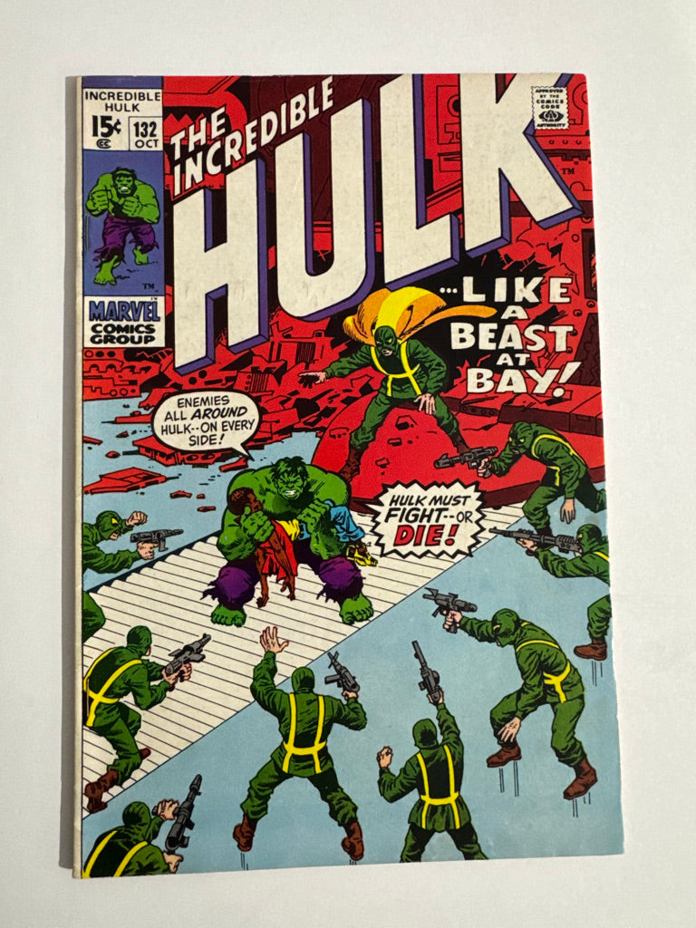 INCREDIBLE HULK #132 VF