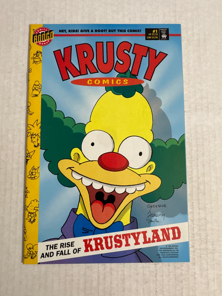 KRUSTY COMICS #1 NM-