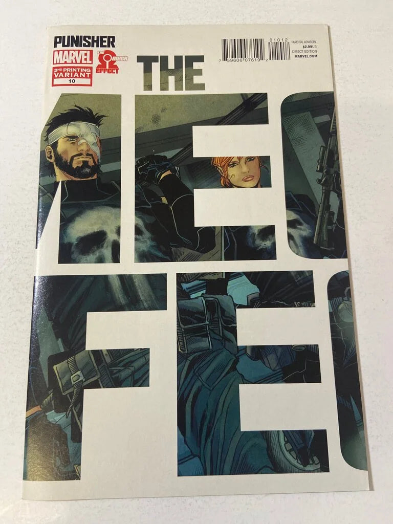 PUNISHER #10 Vol 8 VF/NM 2nd Print Variant