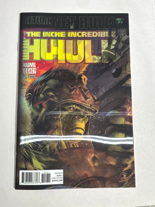 INCREDIBLE HULK #709 NM Lenticular Variant