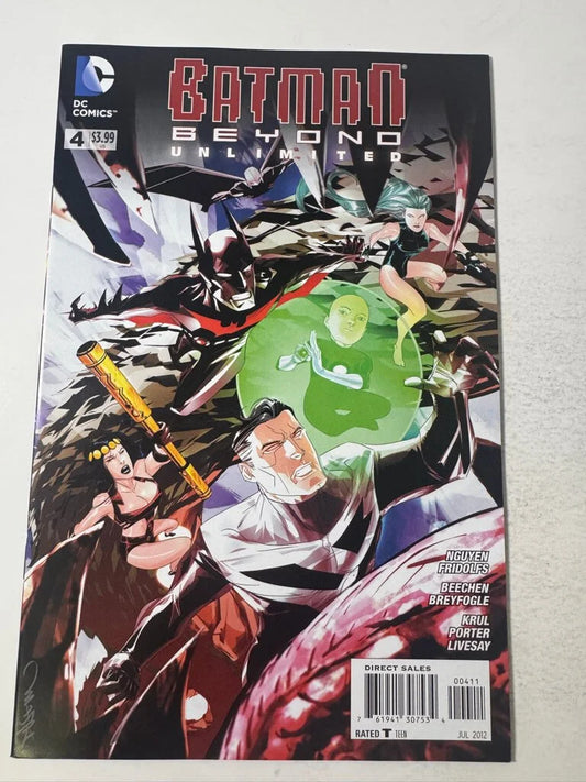 BATMAN BEYOND UNLIMITED #4 NM Dustin Nguyen Cover