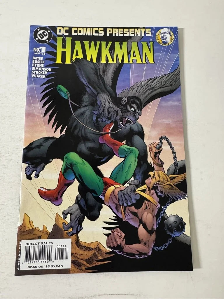 DC COMICS PRESENTS HAWKMAN #1 FN/VF