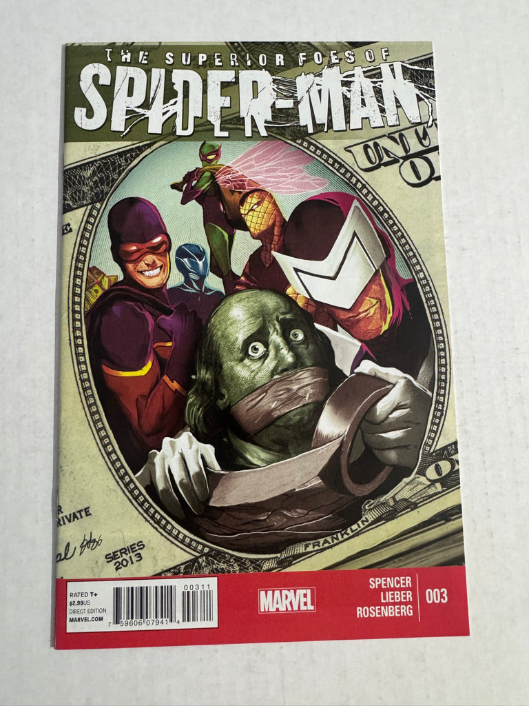 SUPERIOR FOES OF SPIDER-MAN #3 VF/NM Mike Del Mundo Cover