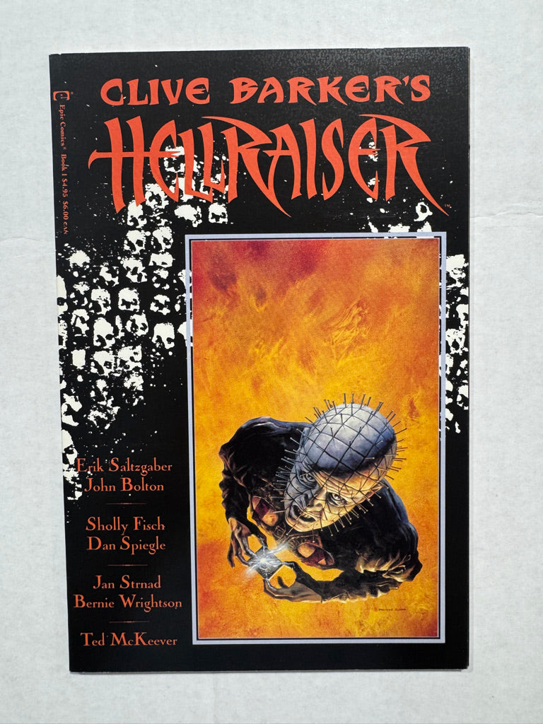 CLIVE BARKER'S HELLRAISER #1 NM Dave Dorman Cover 1ST APPEARANCE