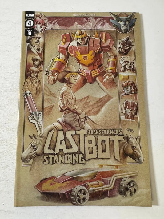 TRANSFORMERS LAST BOT STANDING #4 NM 1:10  Variant