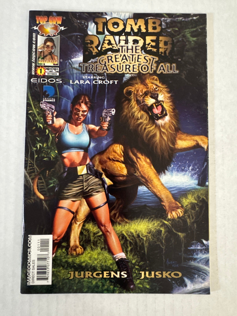 TOMB RAIDER The Greatest Treasure of All #1 NM- Joe Jusko Cover