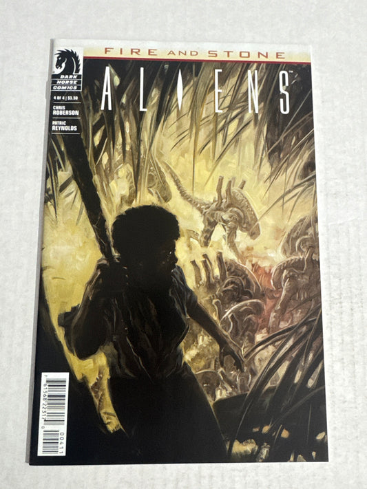 ALIENS Fire And Stone #4 NM-