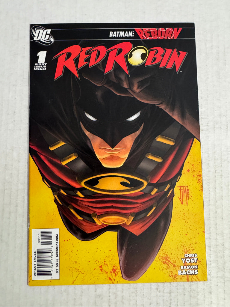 RED ROBIN #1 NM- Francis Manapul Cover