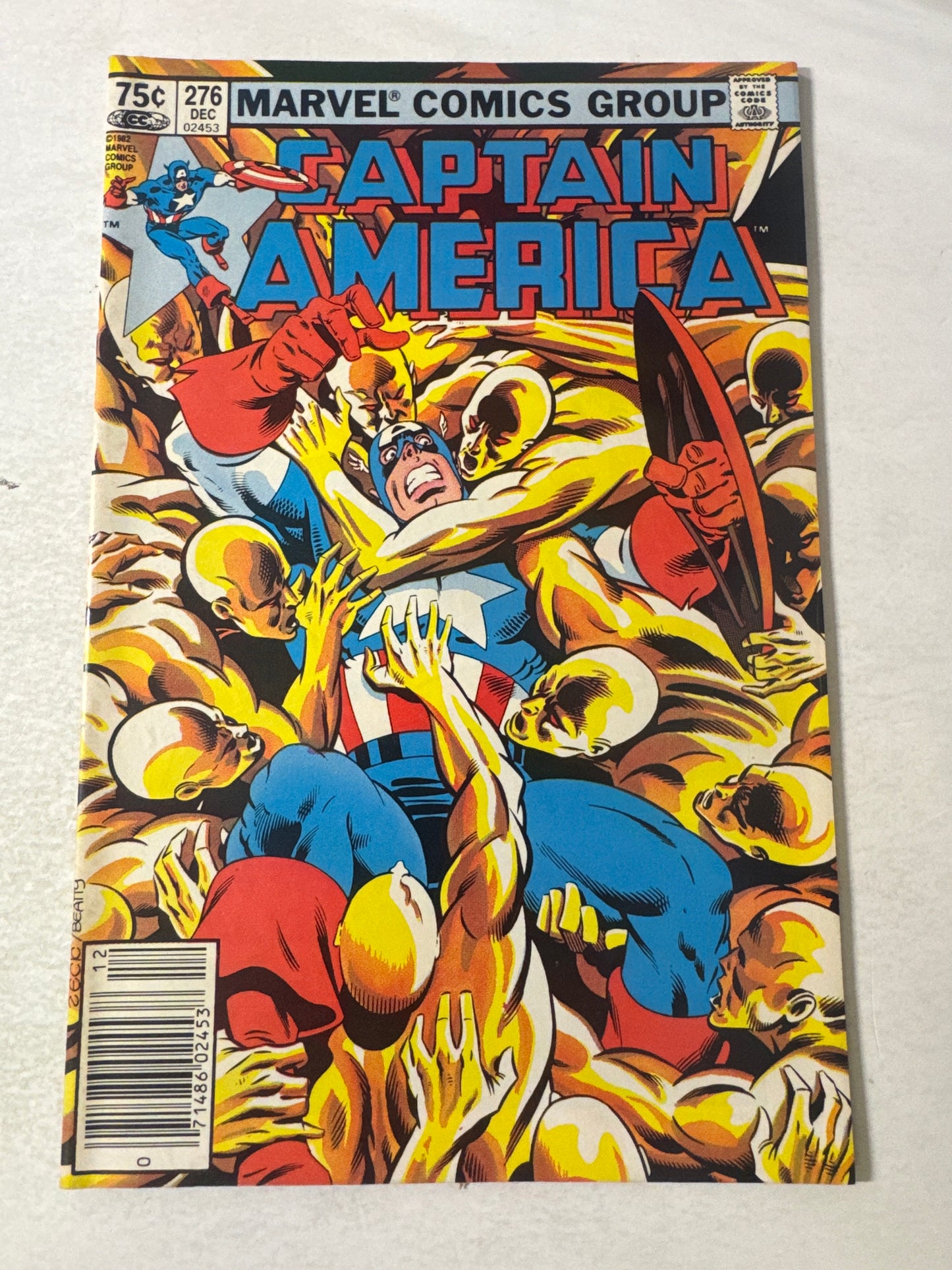 CAPTAIN AMERICA #276 VF+ CANADIAN PRICE VARIANT
