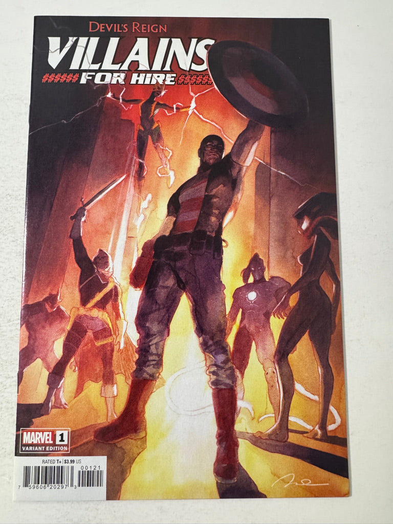 DEVIL'S REIGN HEROES FOR HIRE #1 NM Gerald Parel Variant