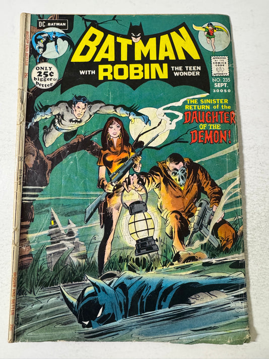 BATMAN #235 GD Neal Adams Cover