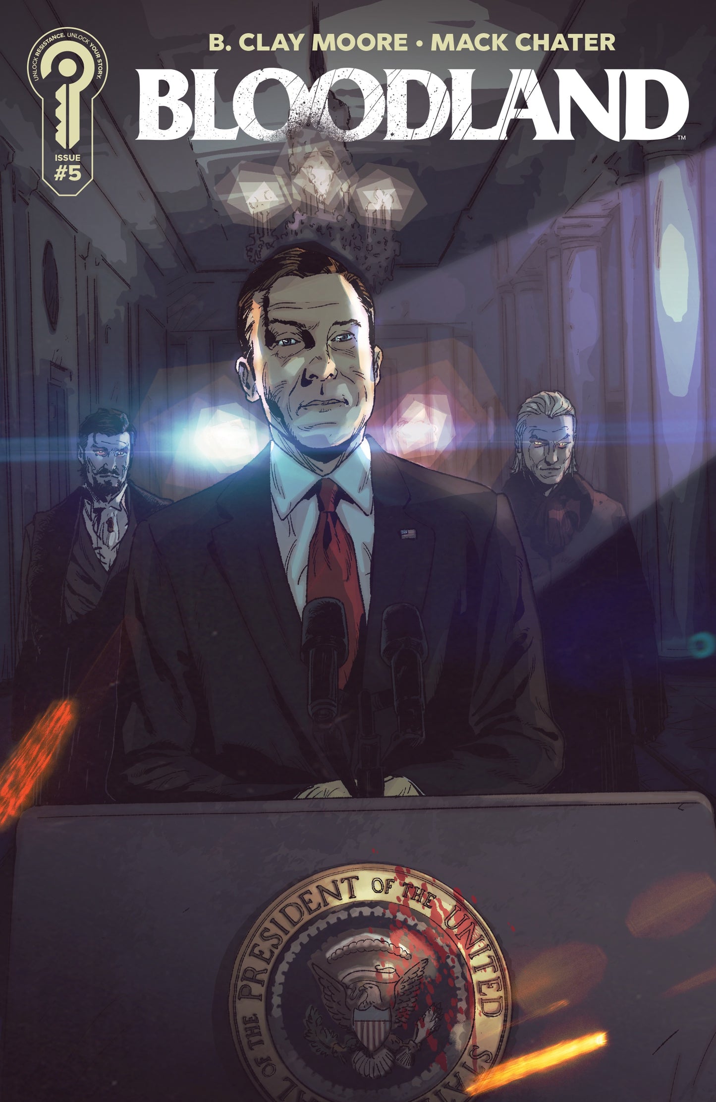 PRE-SALE: Bloodland #5 Cover A Mack Chater