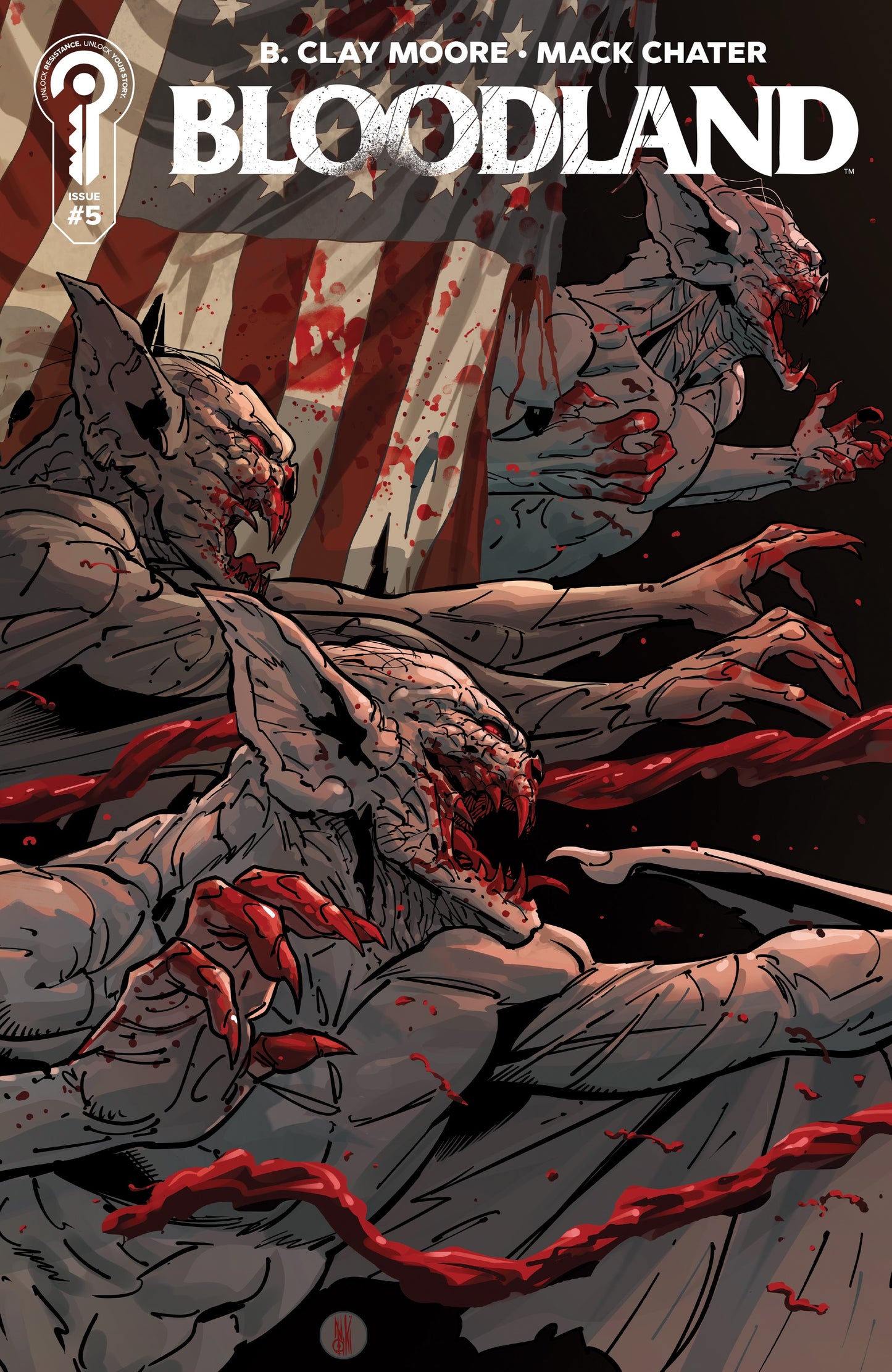 PRE-SALE: Bloodland #5 Cover B Inaki Miranda