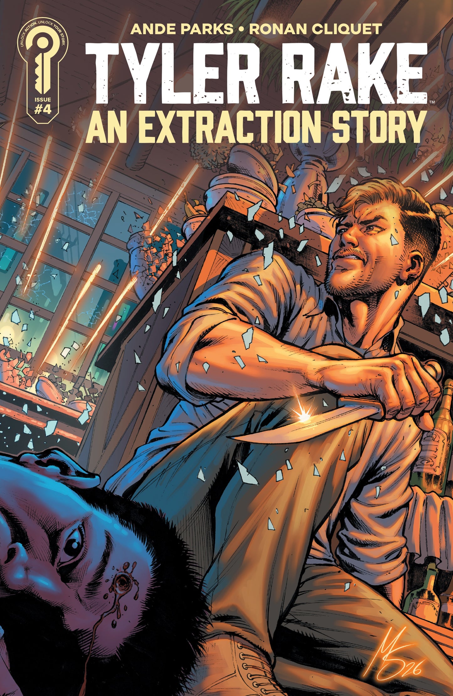 PRE-SALE: Tyler Rake: An Extraction Story #4 Cover B Marco Santucci
