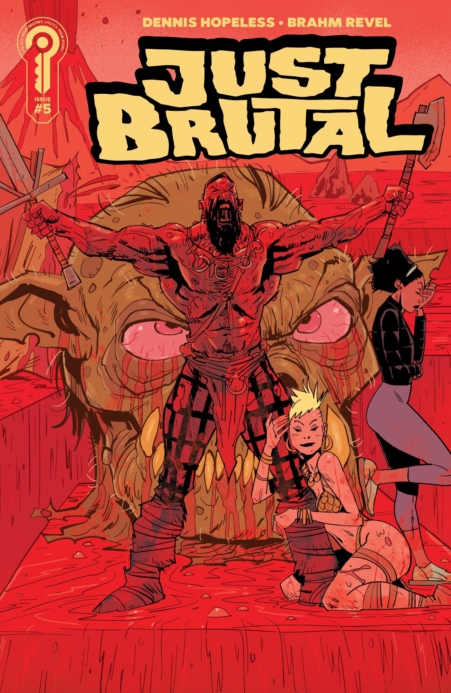 PRE-SALE: Just Brutal #5 Cover A Brahm Revel