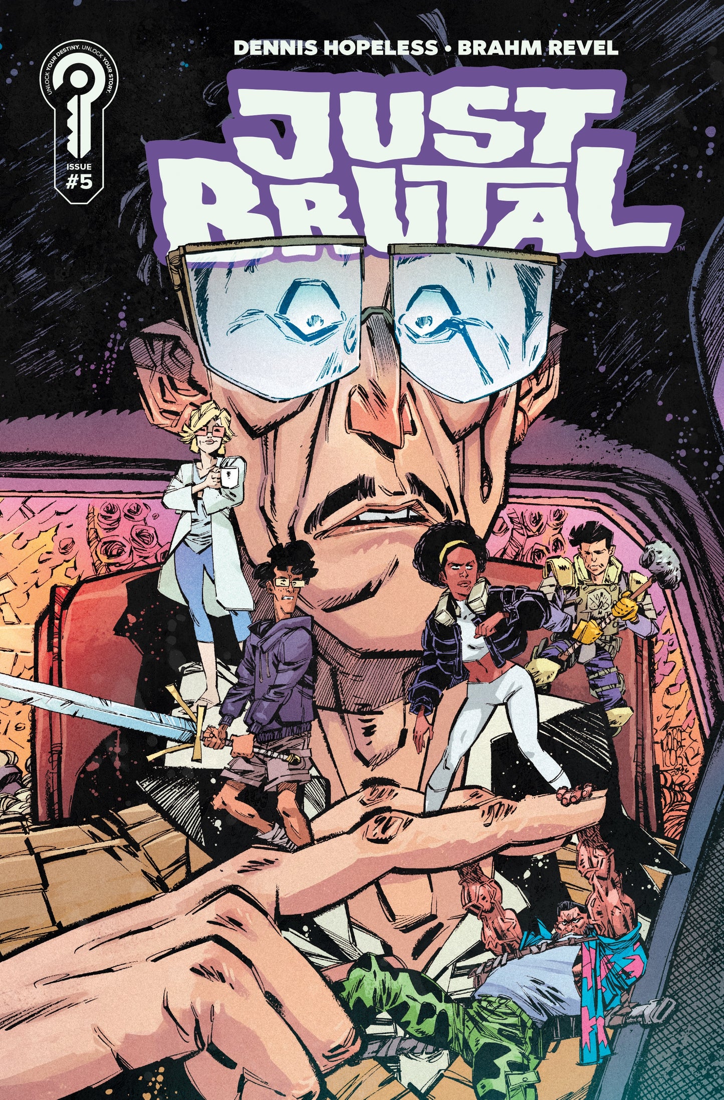 PRE-SALE: Just Brutal #5 Cover B Jorge Corona
