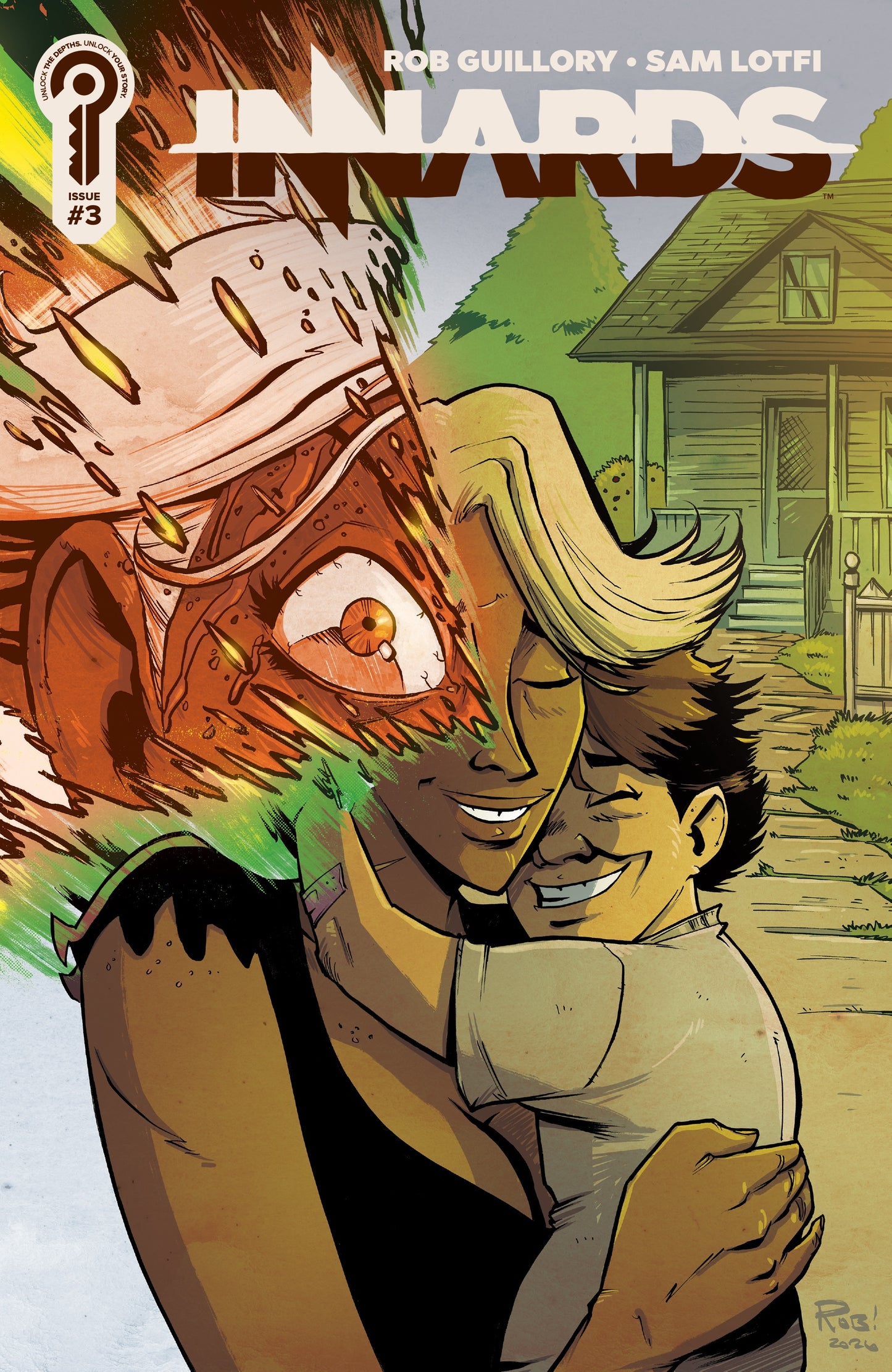 PRE-SALE: Innards #3 Cover B Rob Guillory