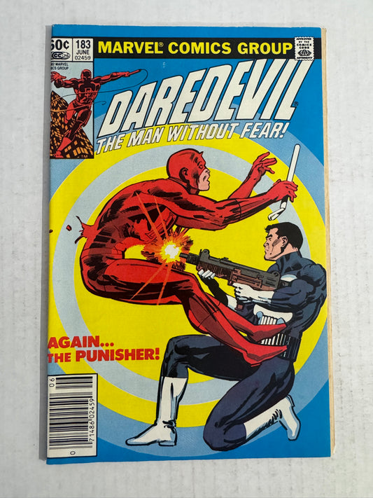 DAREDEVIL #183 VG/FN Frank Miller Cover NEWSSTAND