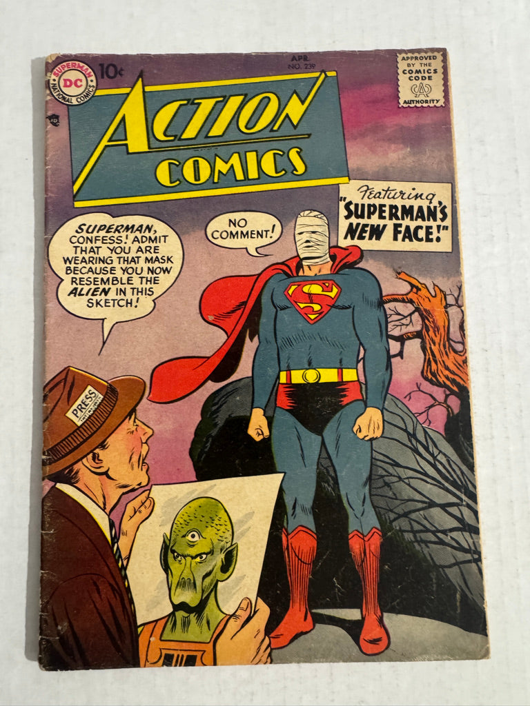 ACTION COMICS #239 VG