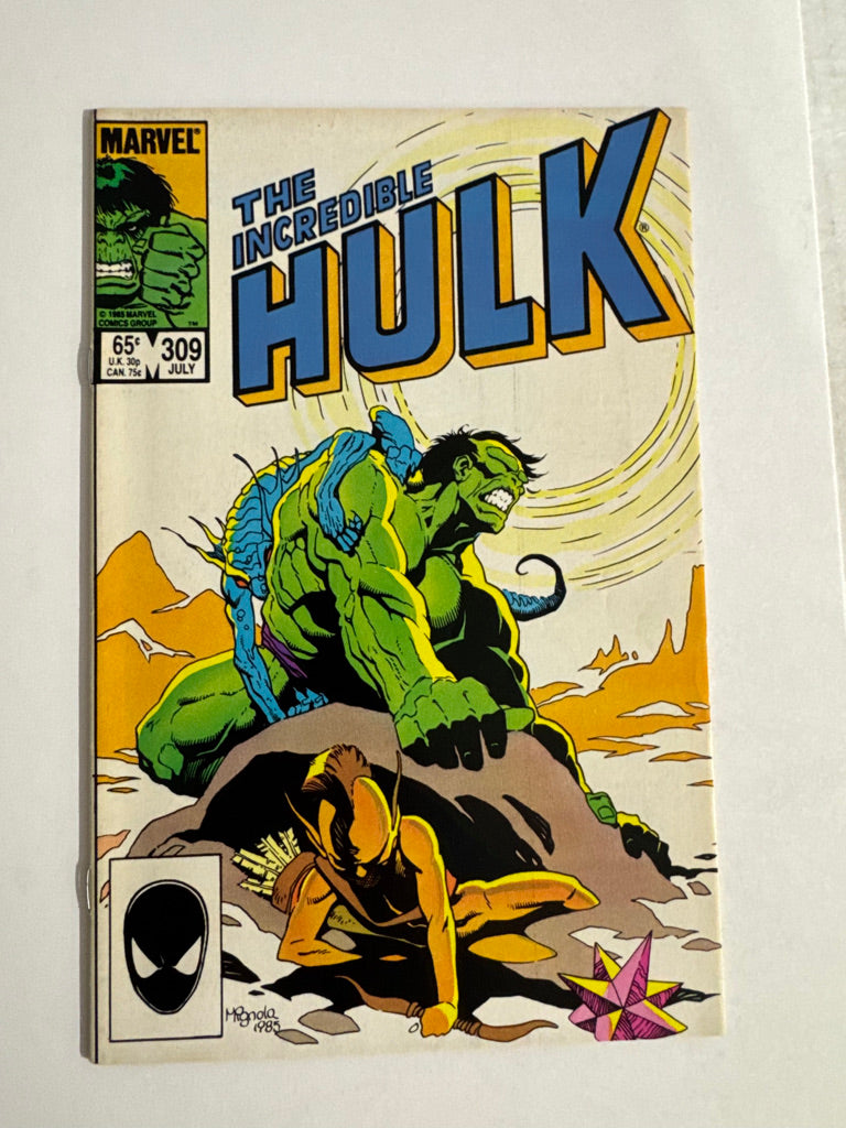 INCREDIBLE HULK #309 NM Mike Mignola Cover