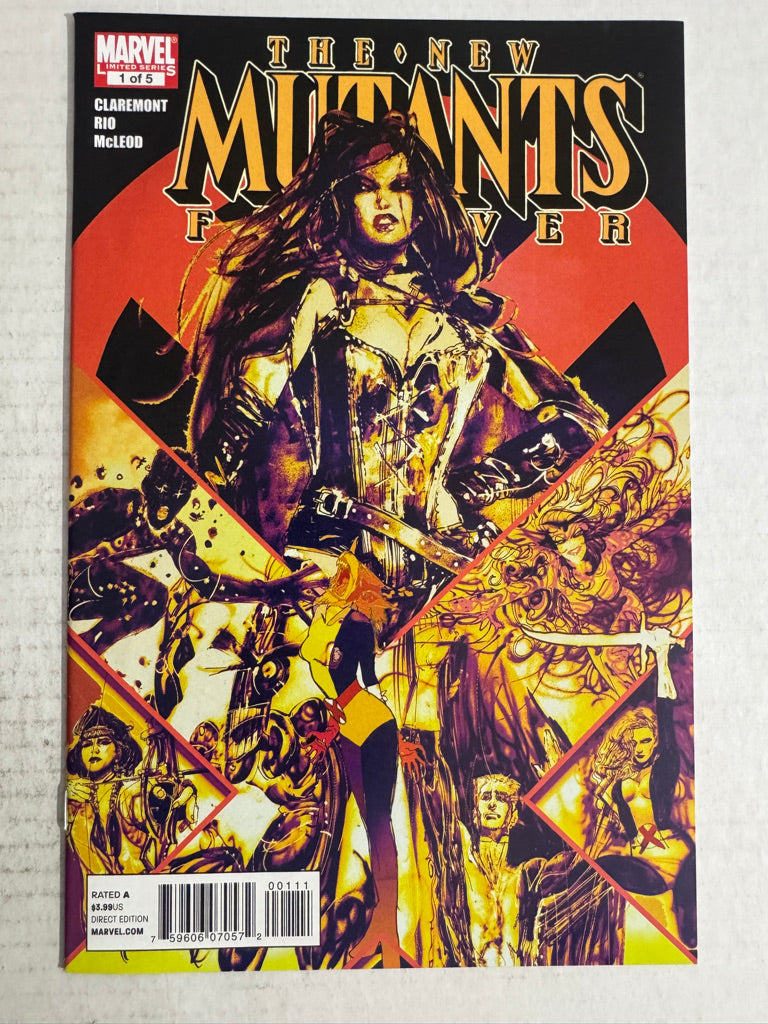 NEW MUTANTS FOREVER #1 NM Bill Sienkiewicz Cover