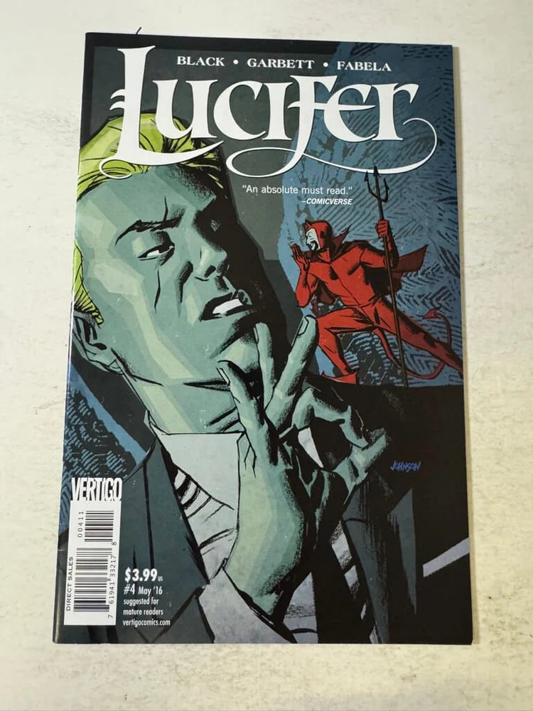 LUCIFER #4 Vol 2 VF/NM Dave Johnson Cover