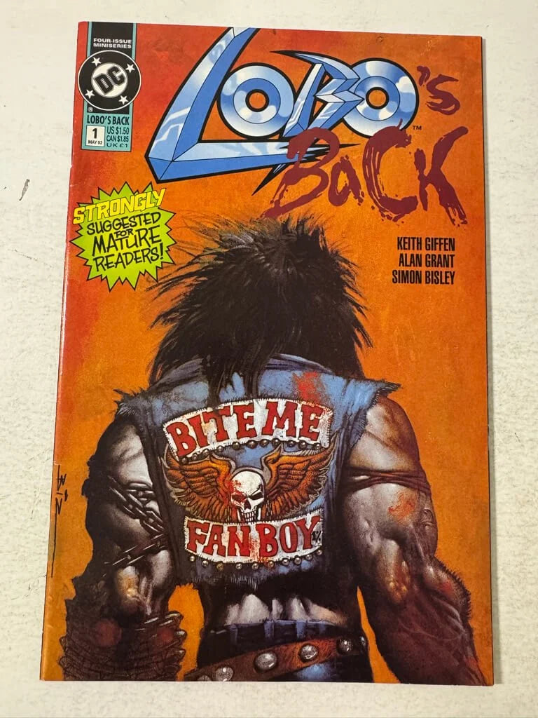 LOBO'S BACK #1 VF+ Simon Bisley Cover