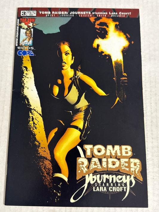 TOMB RAIDER JOURNEYS #3 VF+ Adam Hughes Cover