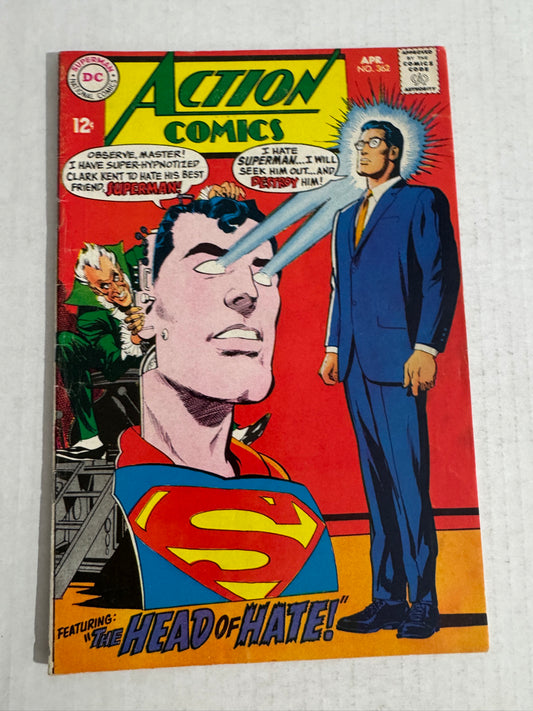 ACTION COMICS #362 VG+ Neal Adams Cover