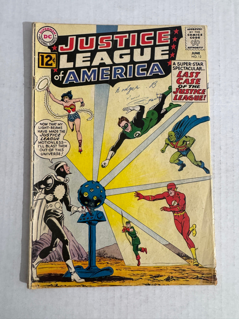 JUSTICE LEAGUE OF AMERICA #12 VG 1ST APPEARANCE