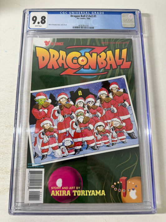 DRAGON BALL Z #1 Vol 2 9.8 CGC