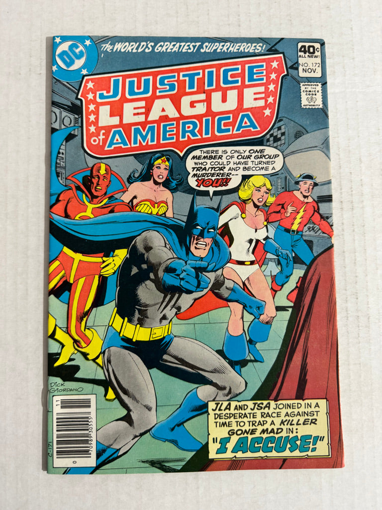 JUSTICE LEAGUE OF AMERICA #172 NM-