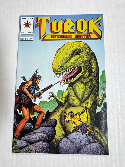 TUROK DINOSAUR HUNTER #8 NM
