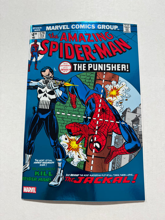 AMAZING SPIDER-MAN #129 NM Foil Facsimile Variant
