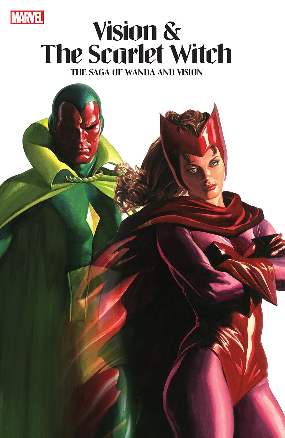 VISION & THE SCARLET WITCH The Saga of Wanda and Vision TPB