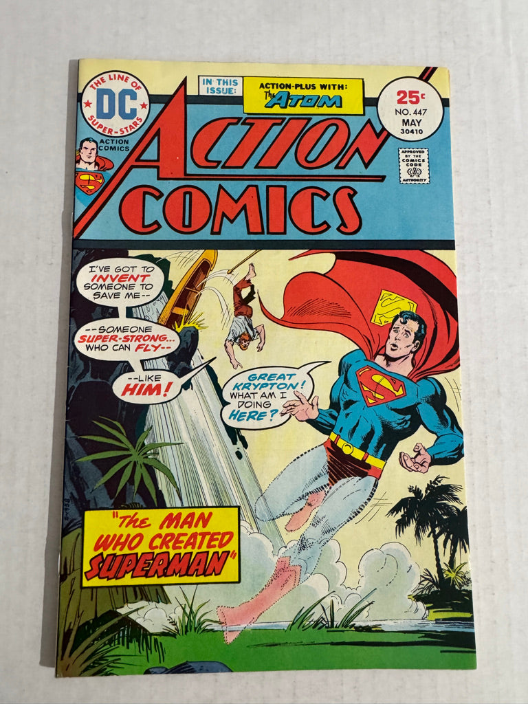 ACTION COMICS #447 VF+