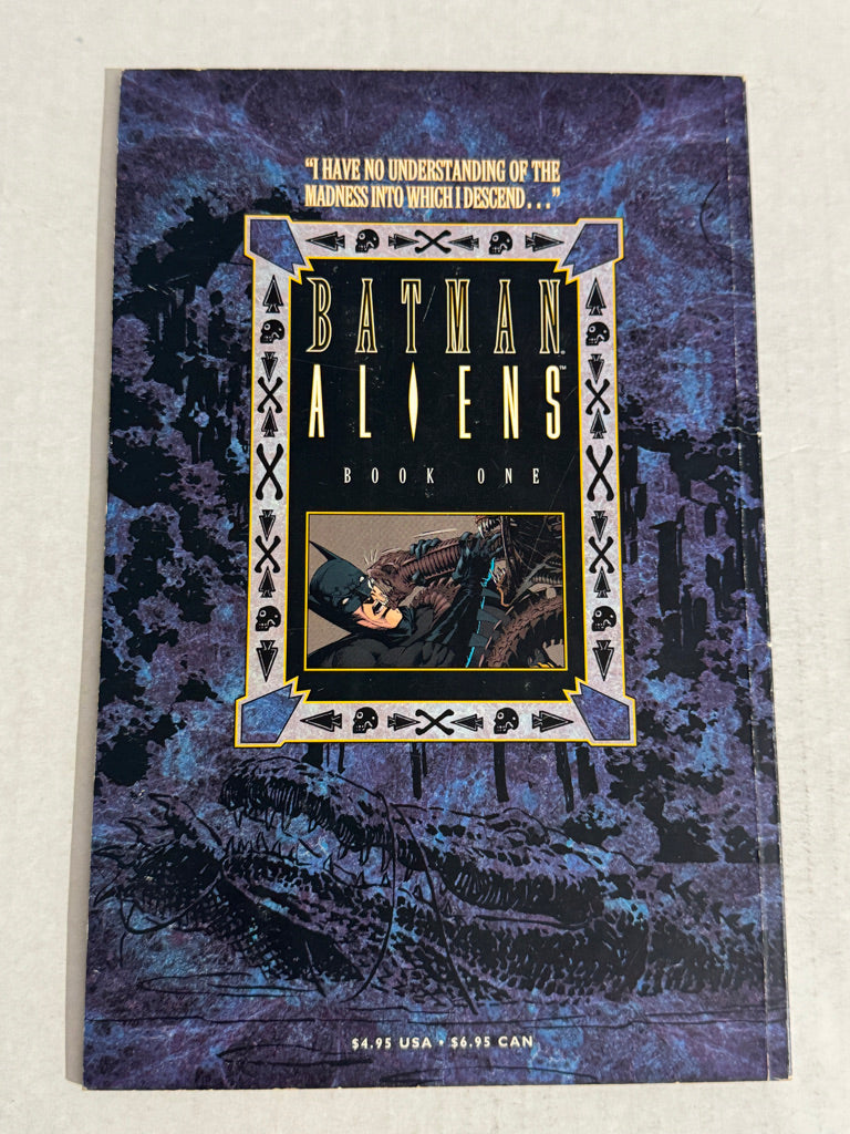 BATMAN ALIENS #1 FN/VF Bernie Wrightson Cover NEWSSTAND