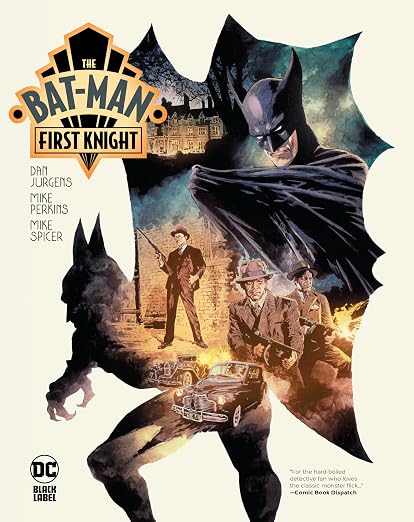 THE BAT-MAN FIRST KNIGHT HARD COVER