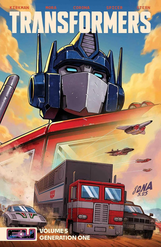 Transformers Vol 5 Generation One TPB David Nakayama Cover