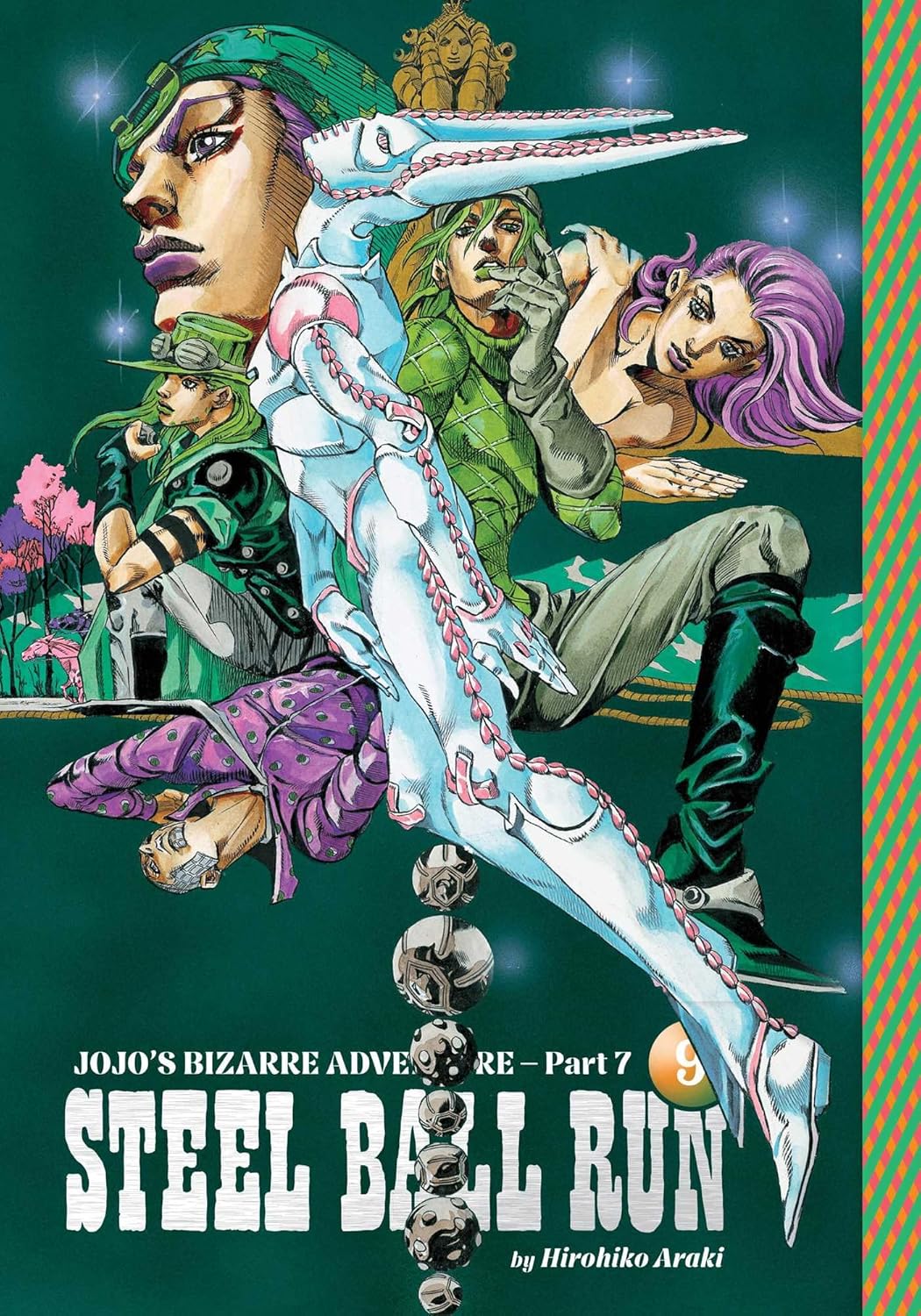 JoJo's Bizarre Adventure STEEL BALL RUN Part 7 Vol 9