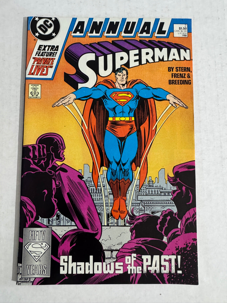 SUPERMAN ANNUAL #2 1988 NM