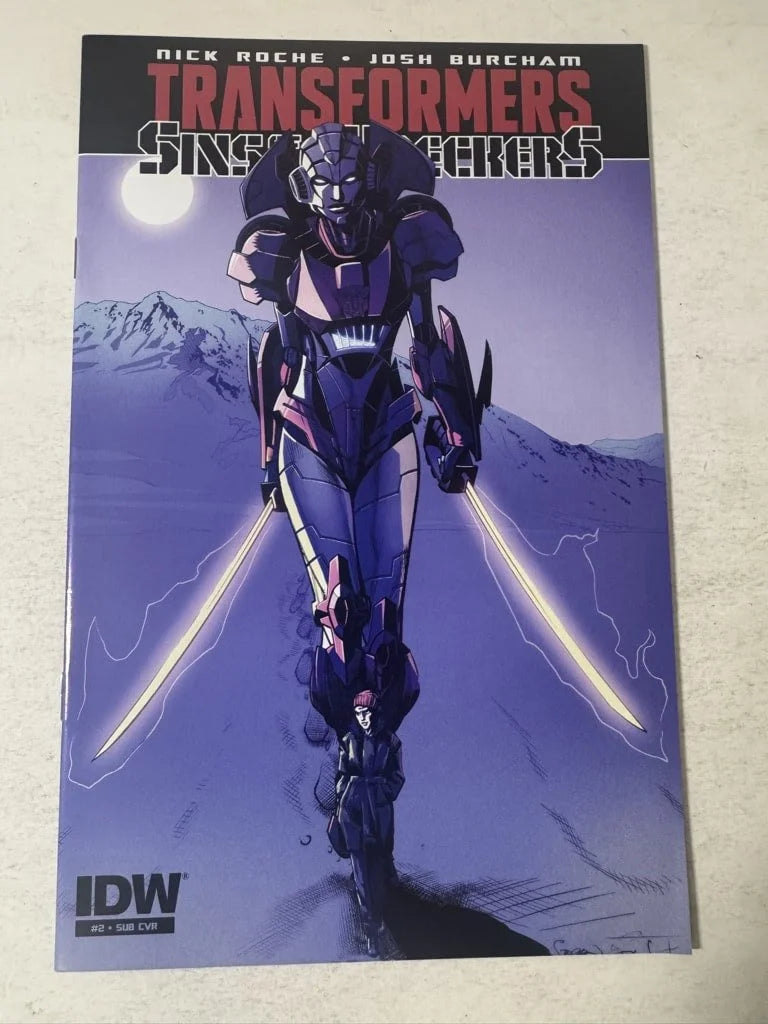 TRANSFORMERS Sins of The Wreckers #2 NM SUB Variant