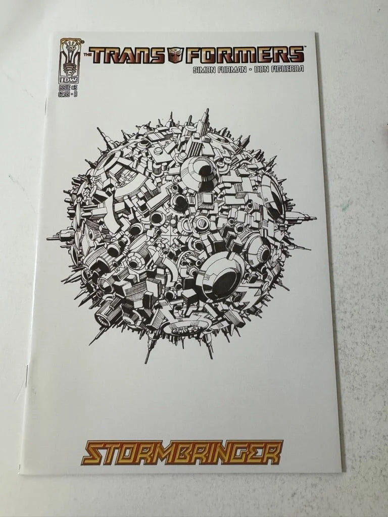 TRANSFORMERS Stormbringer #3 NM B Variant