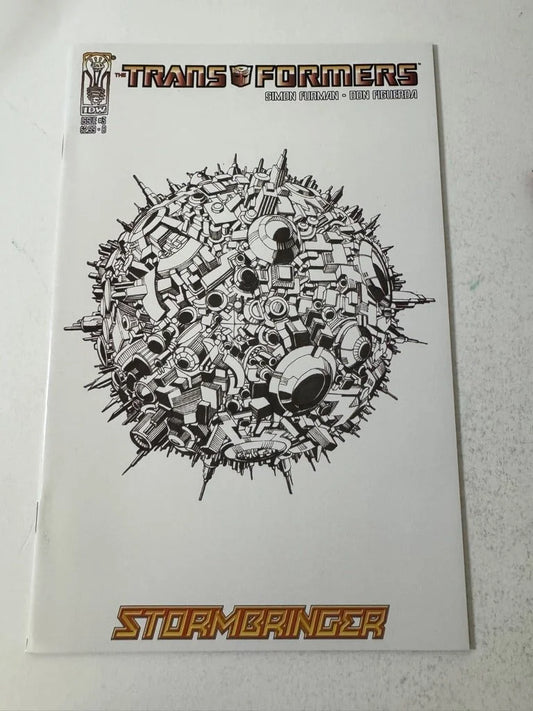 TRANSFORMERS Stormbringer #3 NM B Variant