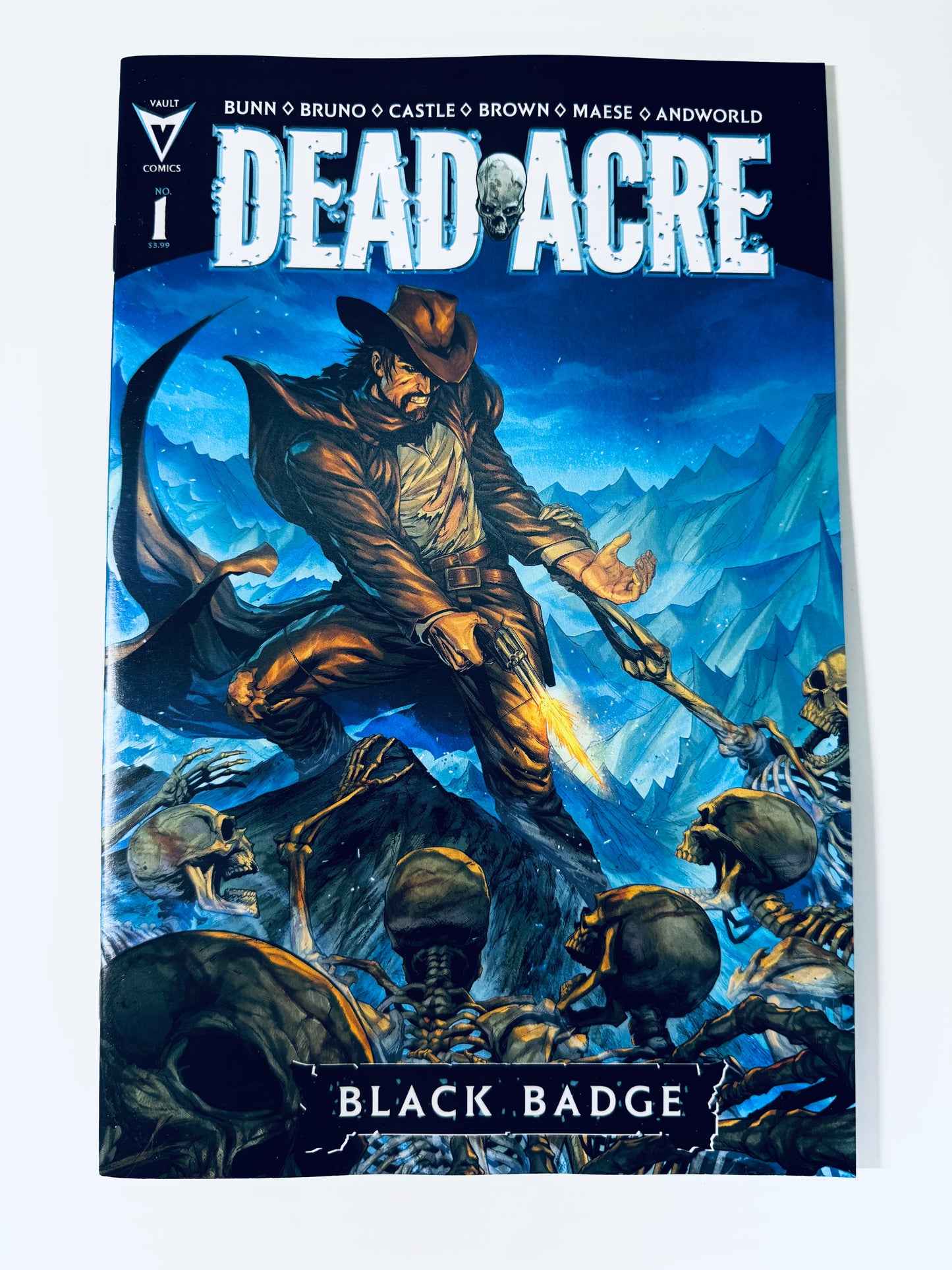 DEAD ACRE: BLACK BADGE #1 NM Cover B 1:10 Tyler Kirkham Variant